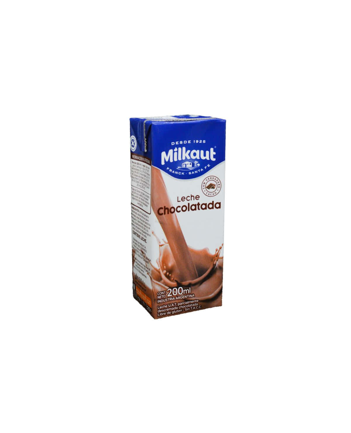 Leche Chocolatada Milkaut 200 Ml